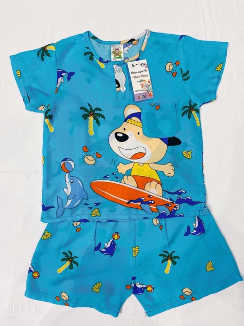 Bộ tole ngắn cho bé trai