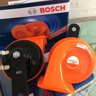 Còi Horn Bosch Sò nhỏ EVO 12V Thiết kế chống ăn mòn bởi những tạp chất, độ ẩm từ môi trường