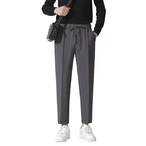 Quần âu nam ORIGIN hàn quốc cạp chun, dáng baggy dây rút, chất liệu co giãn 3 màu basic | BigBuy360 - bigbuy360.vn