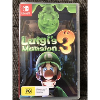 Luigi Mansion 3 trò chơi điện tử Nintendo Switch 2nd còn cực mới
