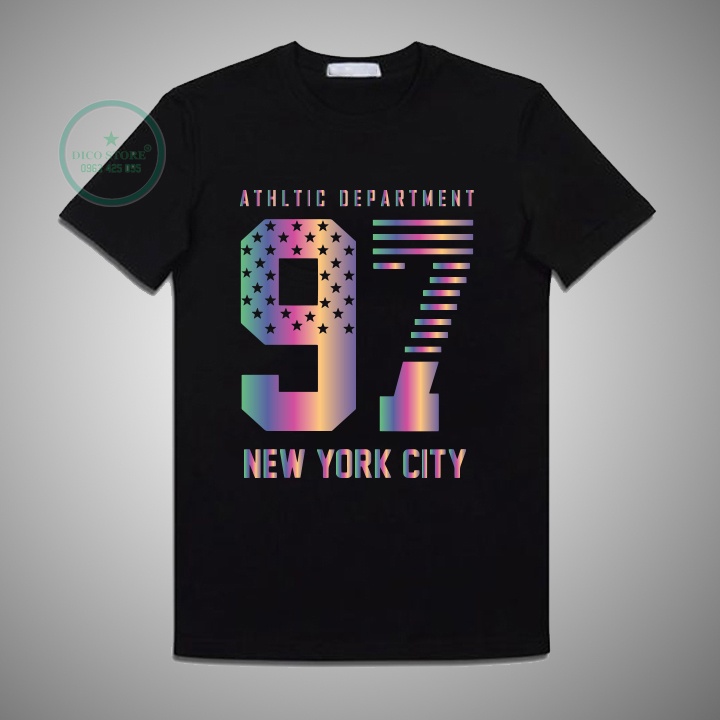 ÁO THUN NAM NEW YORK CITY VẢI THUN COTTON MỀM MỊN