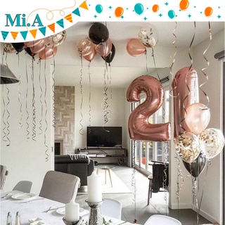 BÓNG SỐ SIZE ĐẠI 40" = 100cm _ MÀU ROSE GOLD