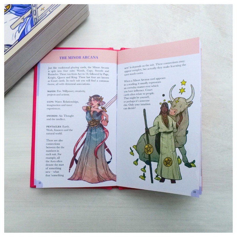 Bộ bài White Numen Tarot - A Sacred Animal Tarot - Tác giả Alba Ballesta González - Bộ bài 78 lá kèm hướng dẫn