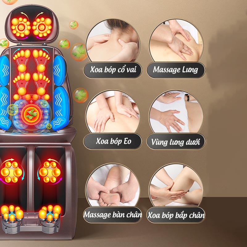 Ghế Đệm Massage Toàn Thân Ultimate phiên bản nâng cấp