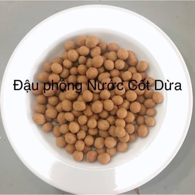 500g đậu phộng nước cốt dừa.