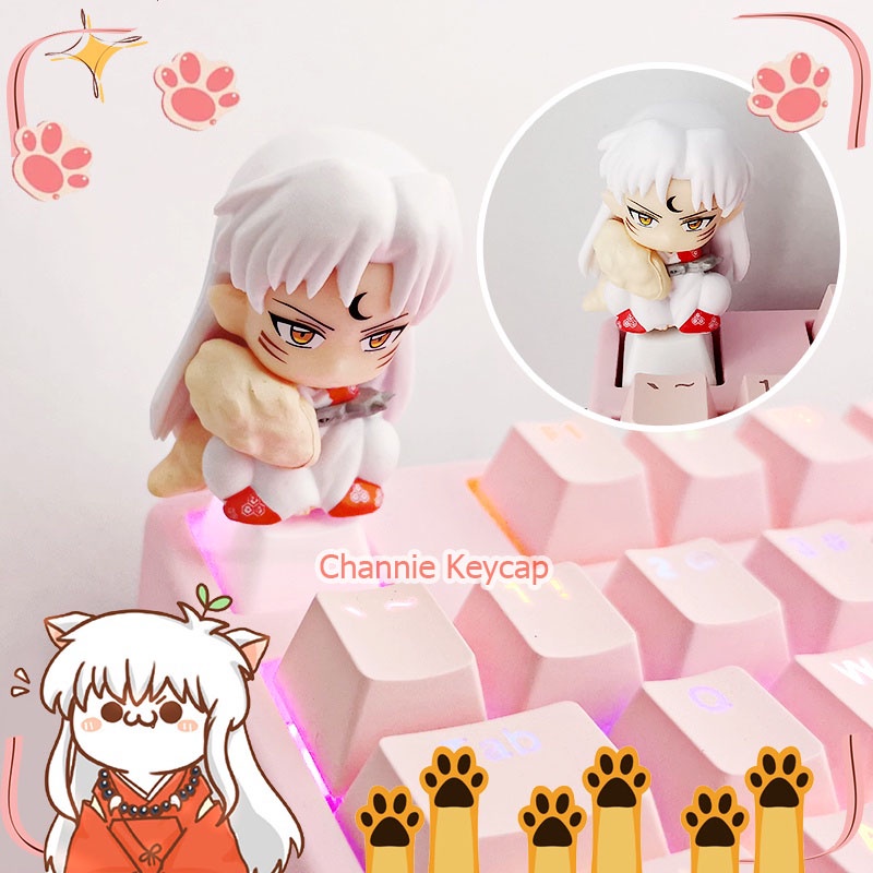 Keycap anime hoạt hình dễ thương R4 PBT