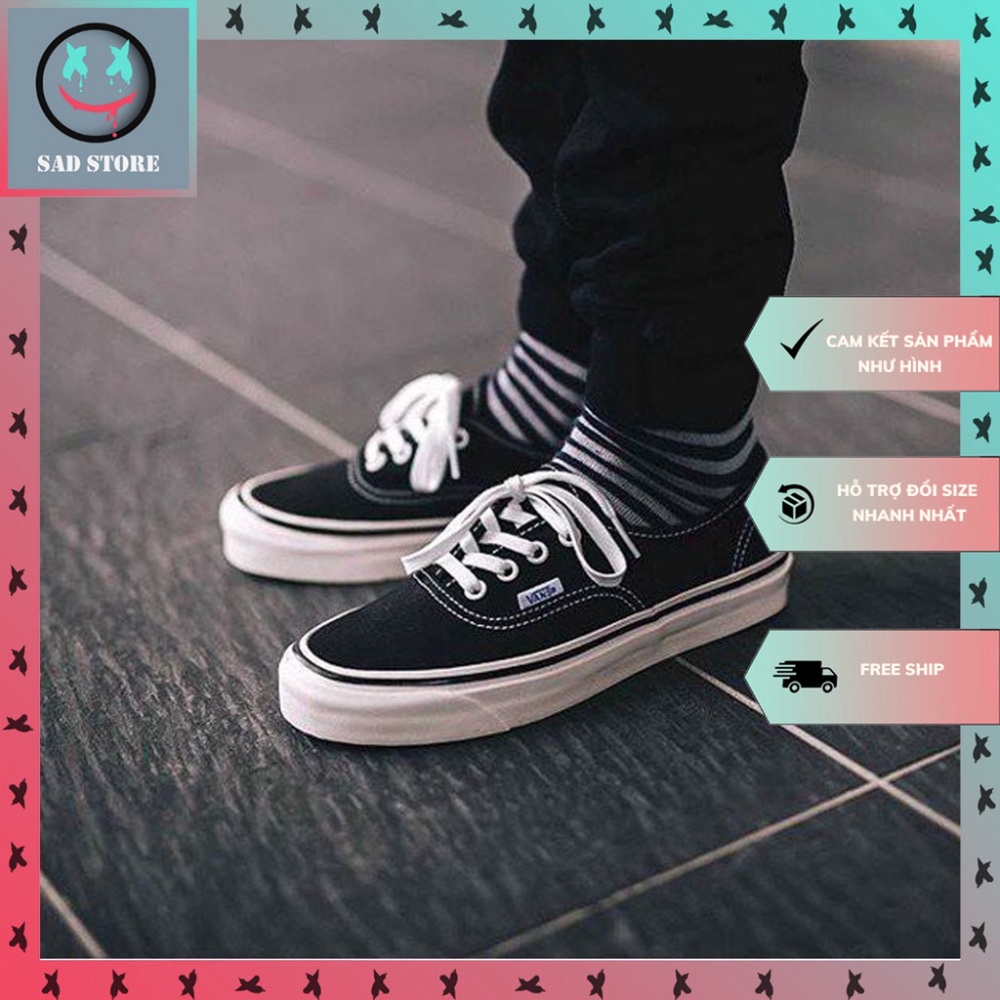Giày Vans Đen Classic Vault, Giày Vans Nam Nữ Thể Thao Cao Cấp Full Box + Bill | BigBuy360 - bigbuy360.vn