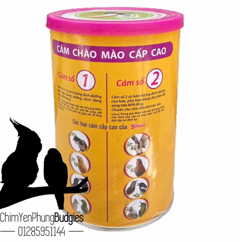 Hủ Cám Chào Mào Căng Lửa (Số 1) Bifood 320g - Bifood Hàng Cao Cấp [Thức Ăn Chào Mào]