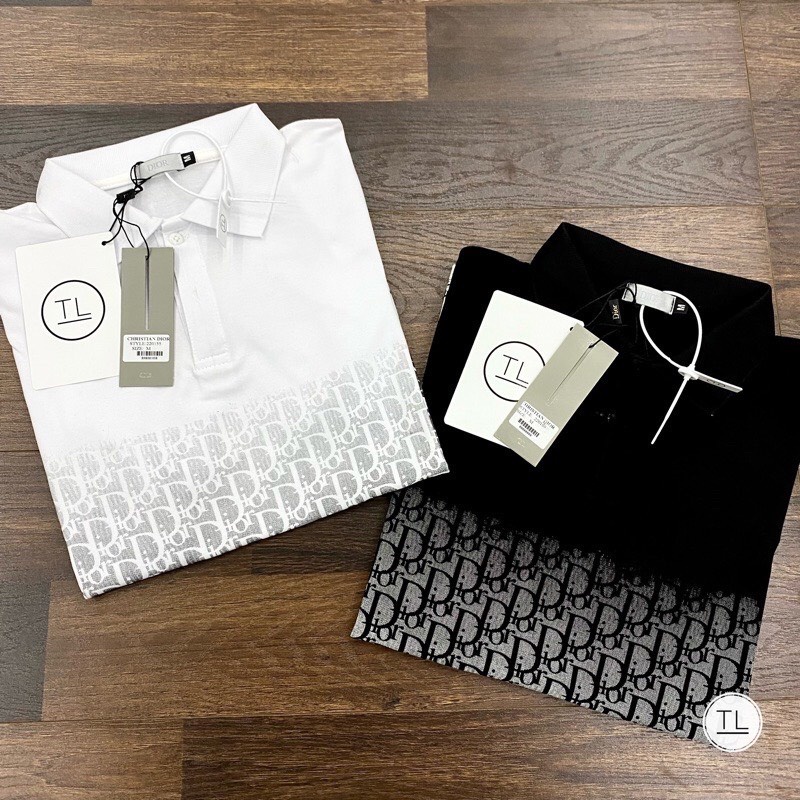 Áo polo DI.OR nam cổ bẻ cao cấp in 5D, áo thun đẹp tay ngắn form chuẩn thời trang lịch lãm, chất cotton xịn thoáng mát