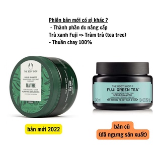 Tẩy tế bào chết da đầu hair & scalp scrub tea tree 240ml
