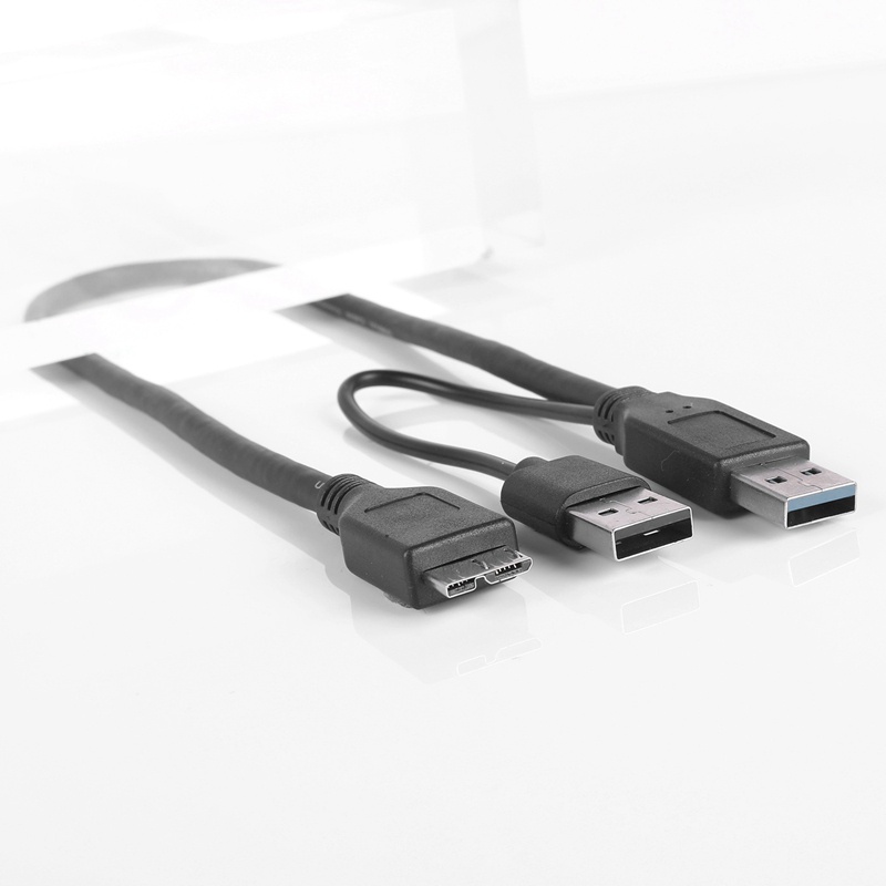 Dây Cáp Chuyển Đổi Dữ Liệu Ổ Đĩa Cứng Hai Đầu Usb Sang Micro-B Usb 3.0