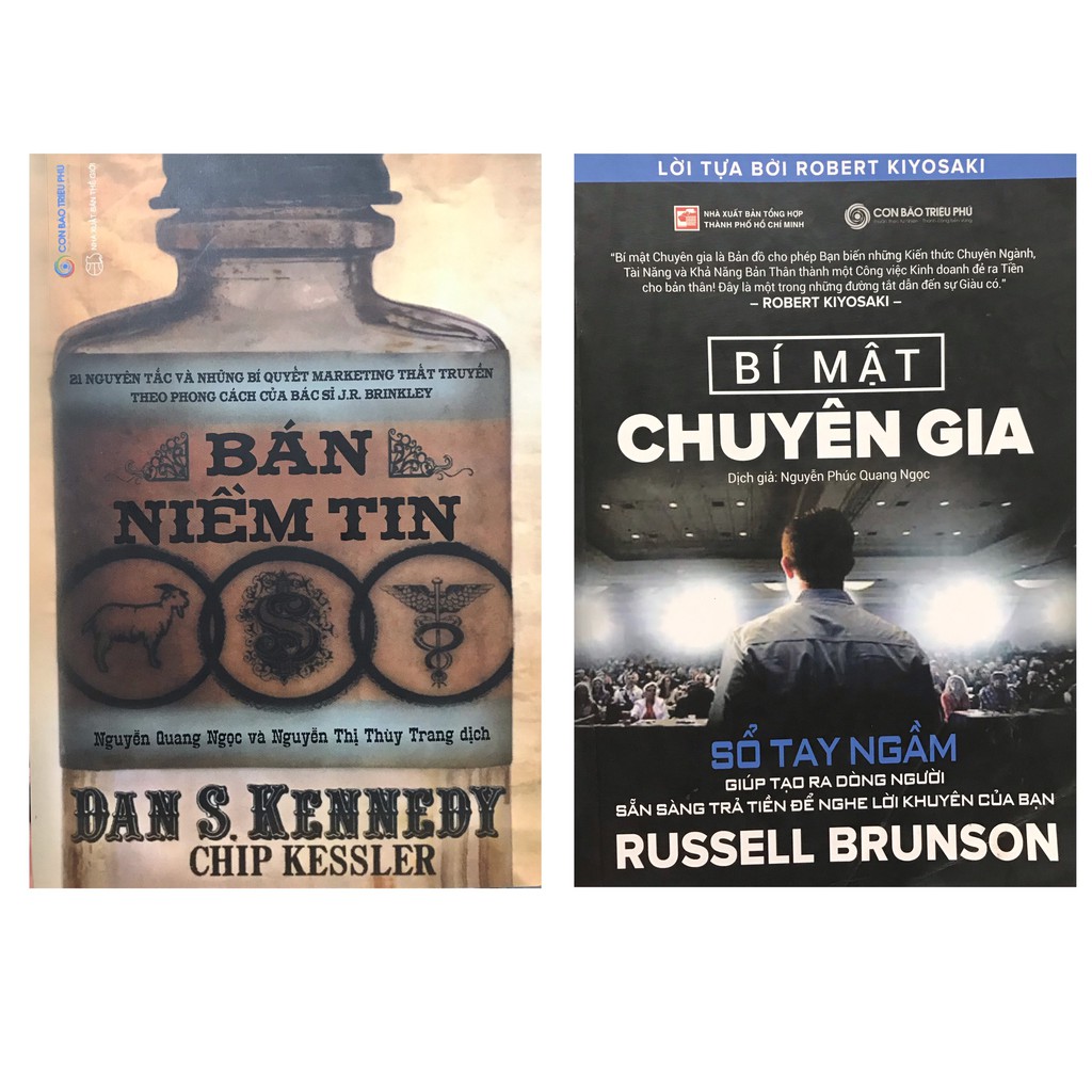 Sách - Combo Bán niềm tin + Bí mật chuyên gia | BigBuy360 - bigbuy360.vn