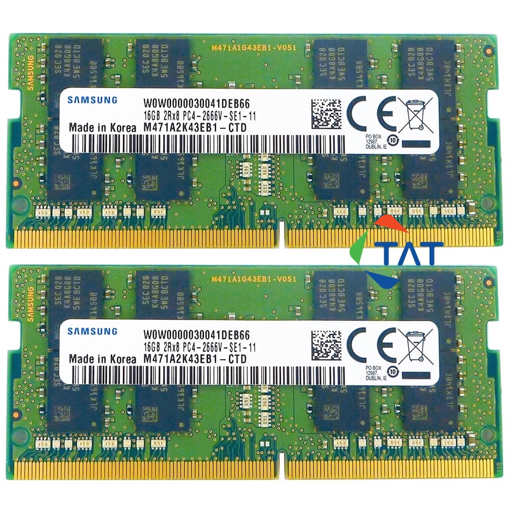 Ram Samsung 16GB DDR4 2666MHz Dùng Cho Laptop Macbook