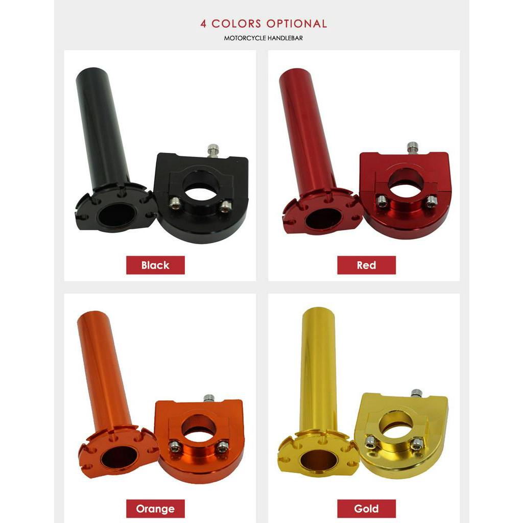 Hợp kim nhôm 22mm 7/8 "Xoay nhanh Tay cầm dầu tiết kiệm Tay cầm Tay cầm Tăng tốc cho xe máy Xe tay ga Dirt Bike