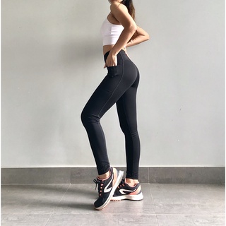 Quần tập gym, yoga nữ ACTIVO có túi 2 bên tiện lợi