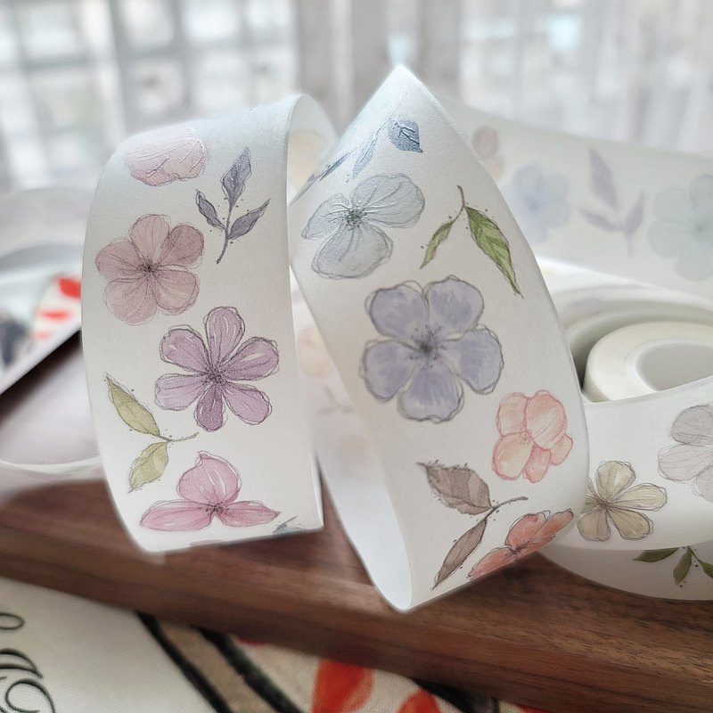 Meohime 𓃠 Peipan - Băng dán washi tape cánh hoa Flower 13