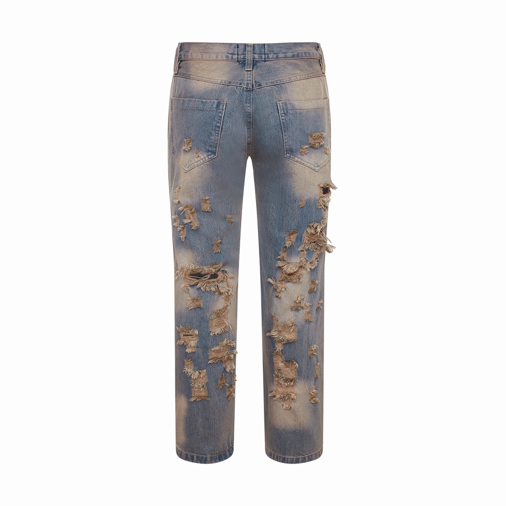 Quần Dimoir Rách Xanh