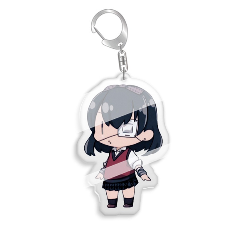 Móc khóa nhựa acrylic hình nhân vật hoạt hình Kakegurui