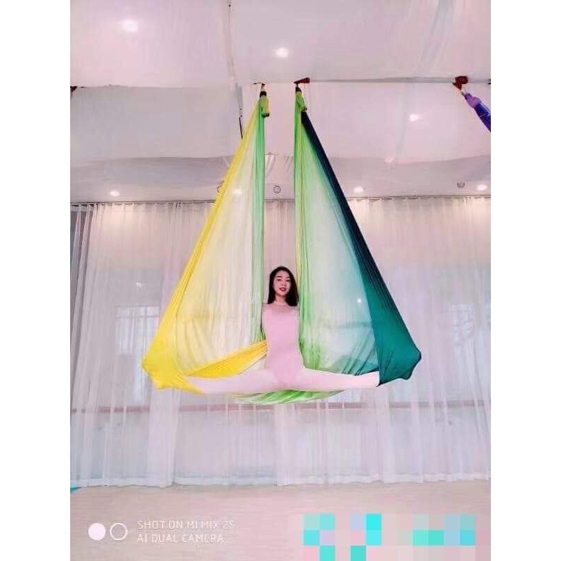 VÕNG LỤA CẦU VỒNG YOGA Elite Sport đủ phụ kiện