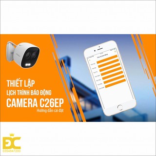DCmall - Camera thông minh wifi LOOC Imou IPC-C26EP - Bảo hành chính hãng 2 năm - Bảo hành 36 tháng