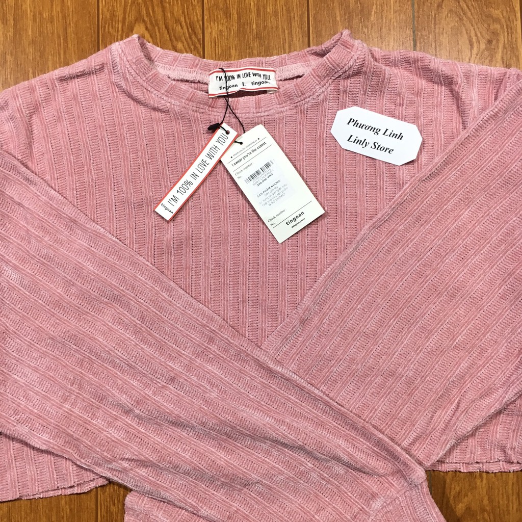 ÁO TÍ NGOAN BUBLE CROPTOP NEWTAG | BigBuy360 - bigbuy360.vn