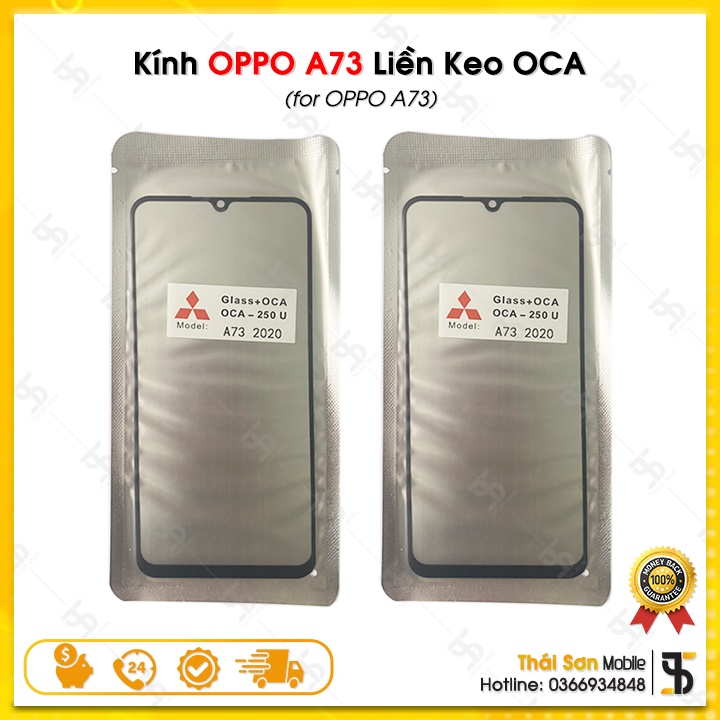 Kính OPPO A73 2020 Liền Keo OCA - Mặt Kính Ép Màn Hình Điện Thoại OPPO ...