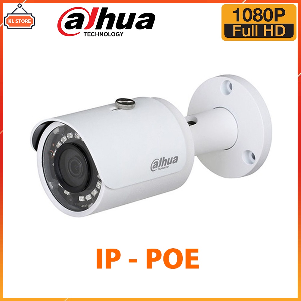 Bộ Camera IP Dahua 2MP Full HD 1080P Chuẩn H265+ Trọn Bộ Đầy Đủ Phụ Kiện Lắp Đặt