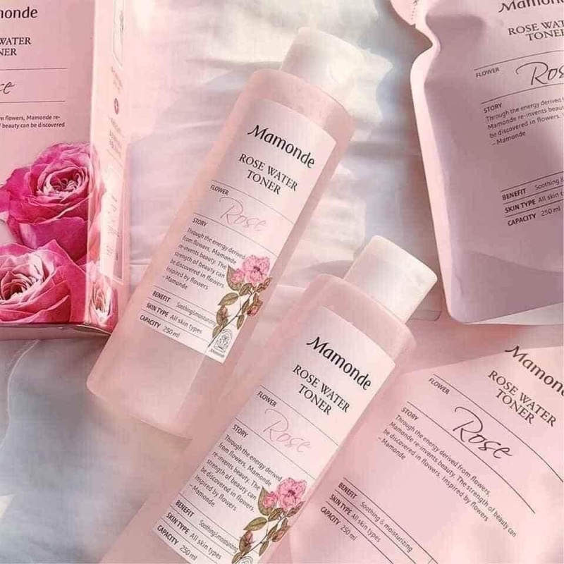 Toner Hoa Hồng Mamonde Rose Water 250ml