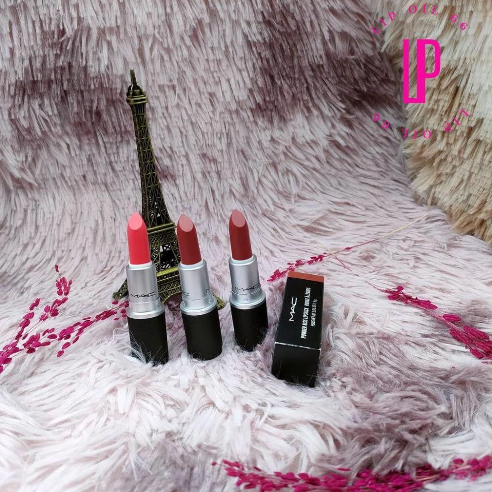 Son MAC Powder Kiss Lipstick Rouge À Lèvres minisize 1.8g mềm mượt gợi cảm | BigBuy360 - bigbuy360.vn