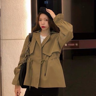 Áo khoác kaki bo tay dáng ngắn xinh