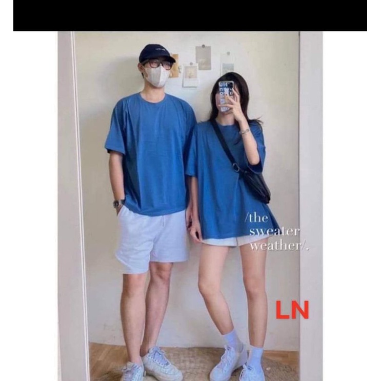 Áo phông trơn tay lỡ dành cho cả Nam và nữ nhiều màu lựa chọn