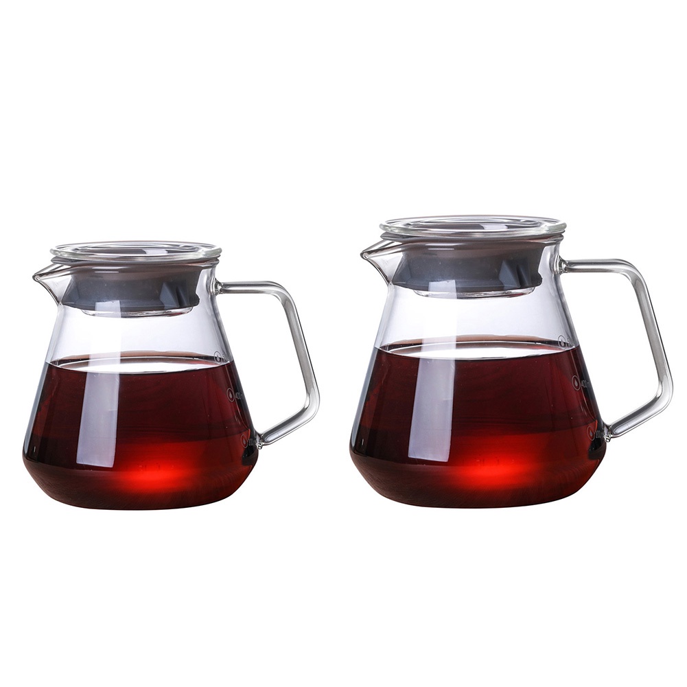 Bình trà cà phê đựng sữa thủy tinh Cốc pha Máy Pháp ép Espresso đá nhỏ giọt Ấm đun nước Đồ dùng nhà bếp