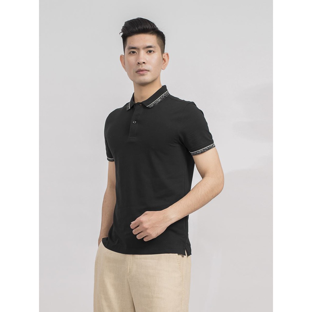 Áo thun Nam có cổ ARISTINO Tay Ngắn, Chất Cotton Cao Cấp APS067S9-3 màu