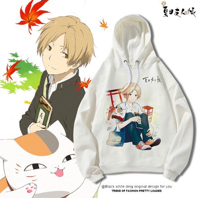 Áo Hoodie Nam Nữ nhân vật Anime Natsume Yuujinchou