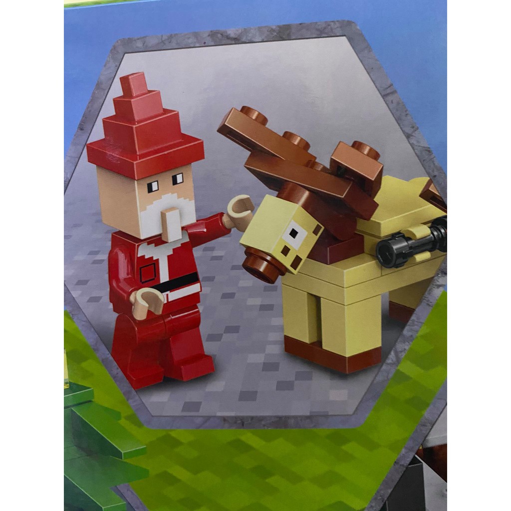 Lego- Minecraft SX10070 Noel 374 MẢNH GHÉP