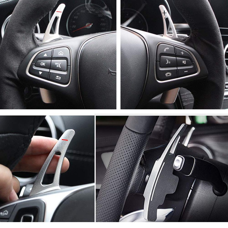 Cần Gạt Chuyển Số Mở Rộng Bằng Hợp Kim Nhôm Cho Mercedes Benz Sier For a B C CLA CLS E G GL GLA GLC GLE GLS Metris S Sllc Class