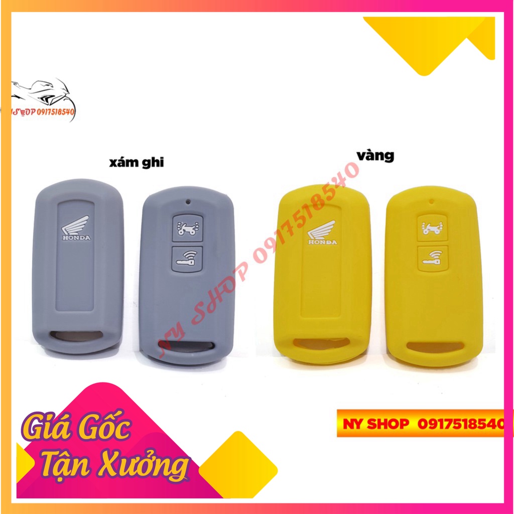 Bọc chìa khóa Smartkey xe Lead, Air Blade,Vision,Vario Silicon bảo vệ cho Remote (Ảnh Sp thật)