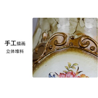 bình hoa gốm sứ hoa tròn dài