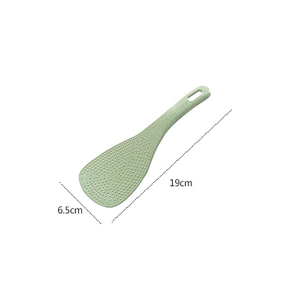 Muỗng Xới Cơm Bằng Lúa Mạch Chống Dính Thân Thiện Với Môi Trường