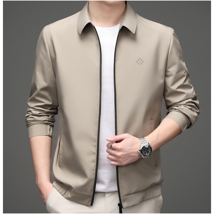 Áo khoác nam Áo khoát nam gió dù 2 lớp chống nắng CÁN CỔ SƠ MI hàng bao chất hàng chuẩn shop-A1035