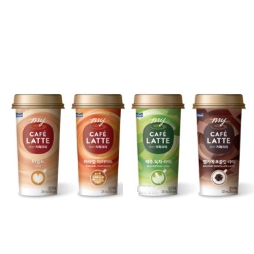 My Cafe hiệu Latte Cup hộp 220ml