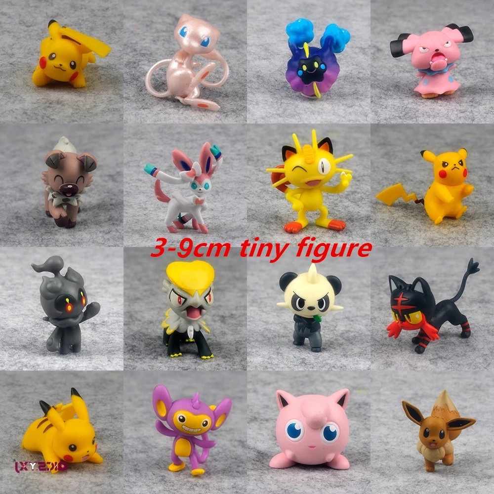 Mô Hình Pikachu 3 - 9cm Được Gia Công Tinh Xảo