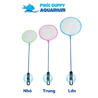 Vợt Lưới Mịn - Vợt Lọc Bobo, Artemia - Vợt Nano Nhiều Size