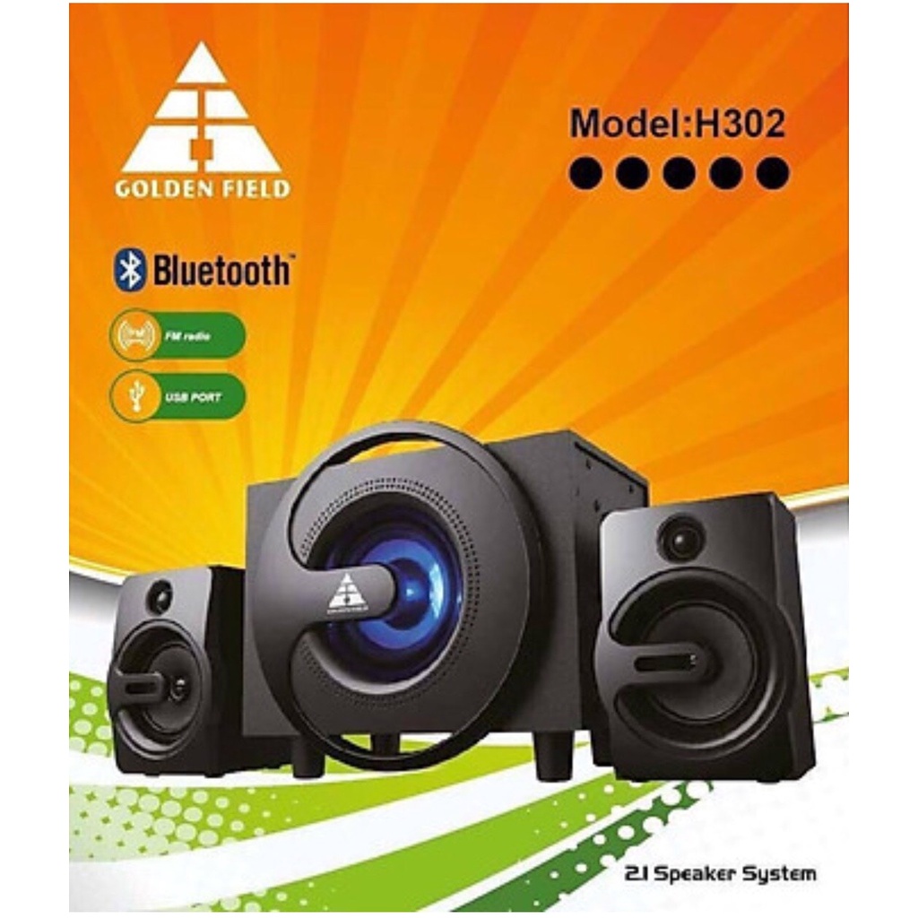 Loa Golden Field H302 2.1 trầm ấm chính hãng