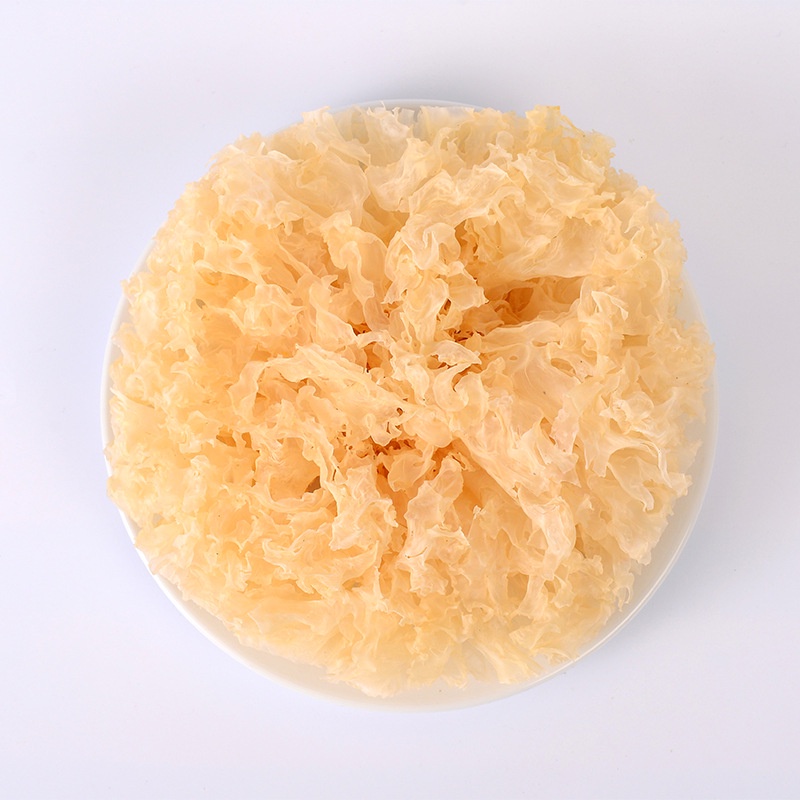 Nấm Tuyết Khô 100g Nguyên Bông Và Cắt Mảnh