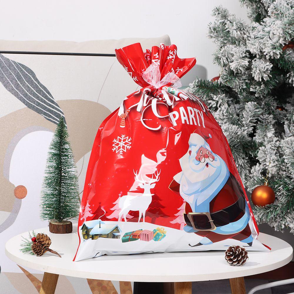 Set 1 / 5 Túi Giấy Đựng Kẹo Giáng Sinh Năm Mới