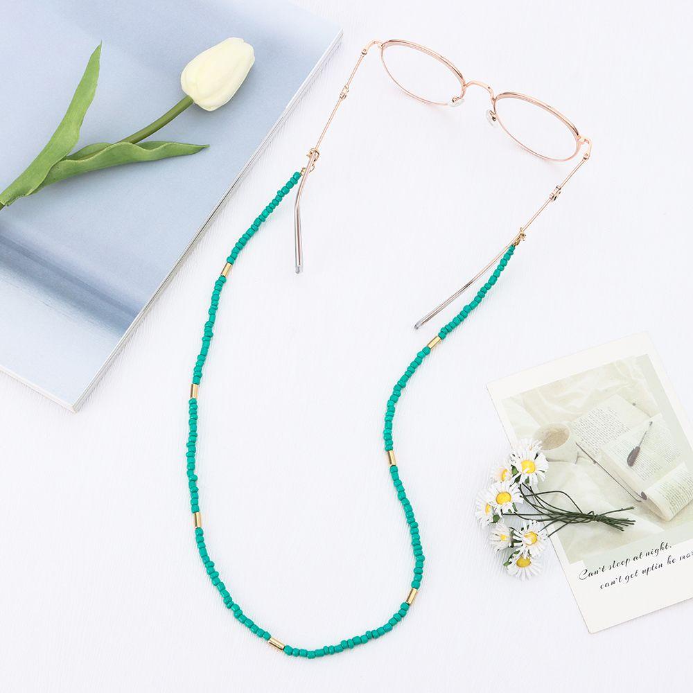 ORIENTLII Dây Đeo Kính Mát Đính Hạt Nhiều Màu Sắc