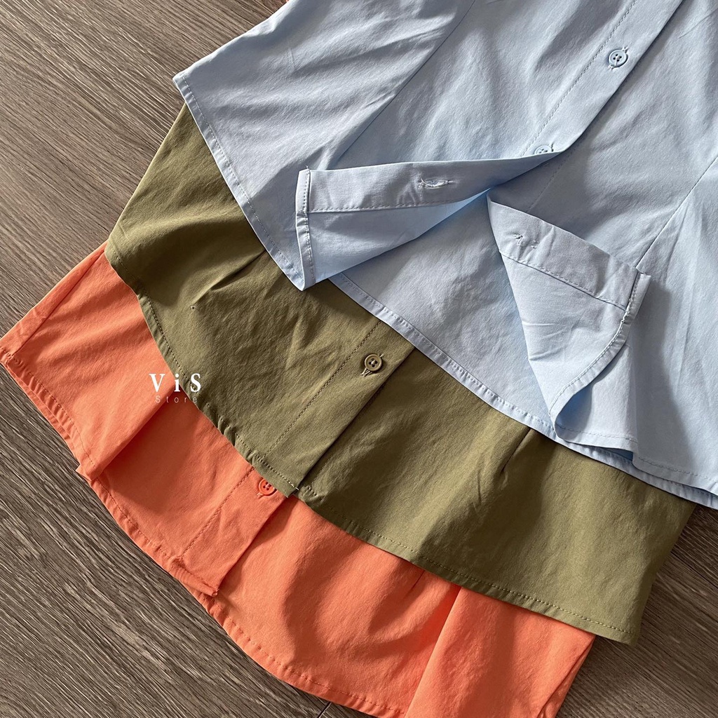 Áo sơ mi nữ tay dài