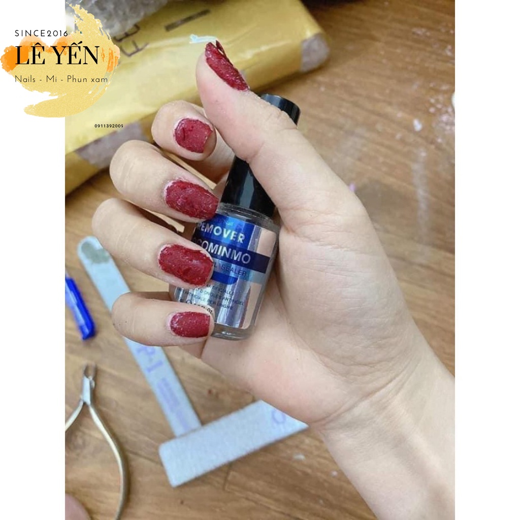 Nước phá gel Cocominmo chính hãng - phá gel lạnh không nóng móng chuyên dùng để làm móng