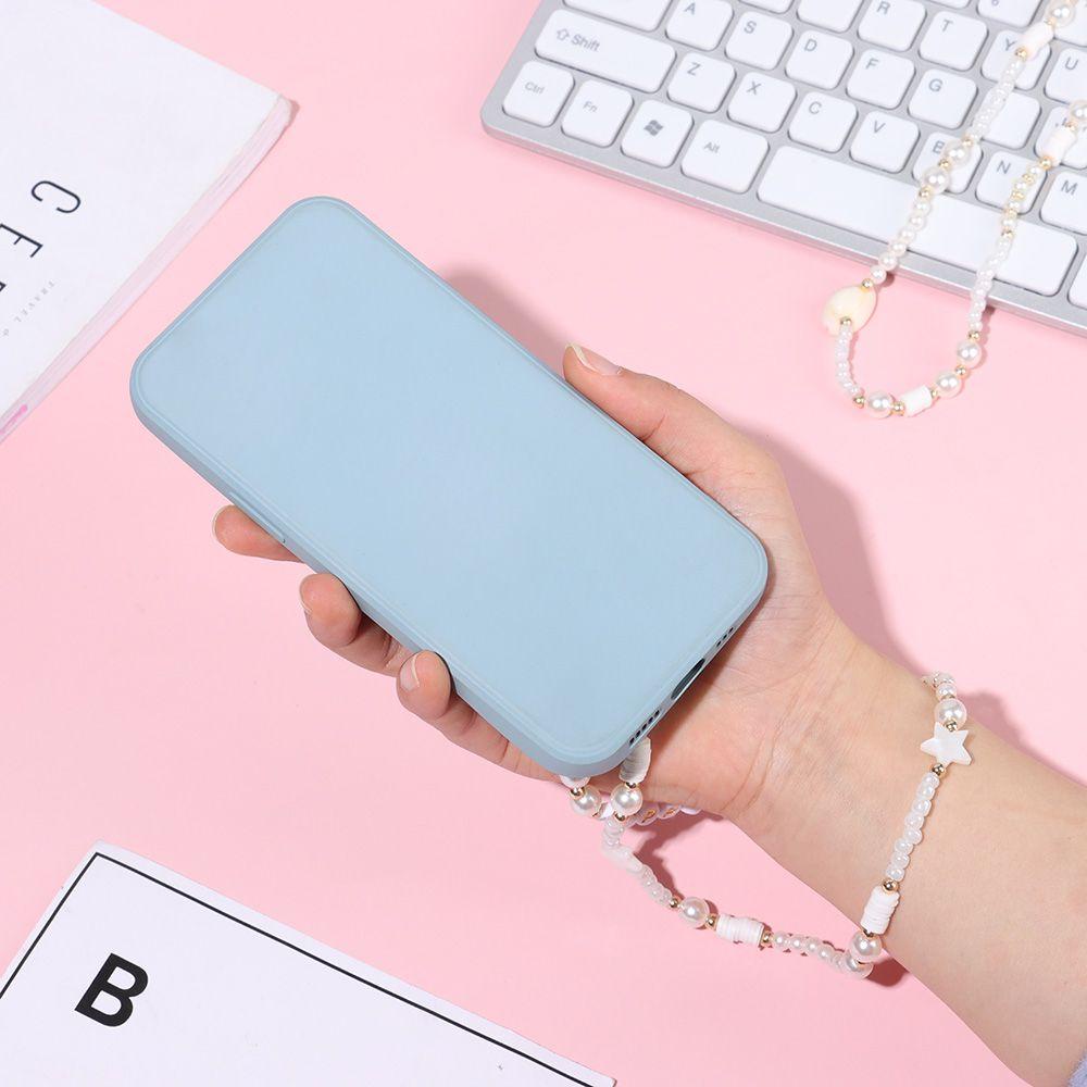 Dây Đeo Điện Thoại Xâu Hạt Acrylic Hình Ngôi Sao Phong Cách Bohemian